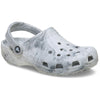 Crocs Classic Marbled Clog Thermoplastic White/Black Clogs