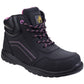 Amblers Safety Women's AS601 Lydia Composite Safety Boot With Side Zip in Black