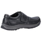 Hush Puppies Men's Casper Touch Fastening Shoes in Black