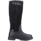 Hunter Canna Tall Boot Leather Women's Black Boots