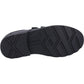 Hush Puppies Logan Leather Youth Black Shoes