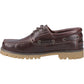 Cotswold Inglecote Leather Men's Brown Leather Boat Shoes
