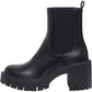 ONLY BLUEBELL-1 Polyurethane Women's Black Heeled Ankle Boots