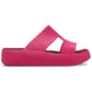Crocs Getaway Platform Thermoplastic Women's Dragon Fruit Sandals