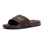 Penguin Paradise Men's Chocolate Slides