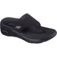 Skechers Go Walk Arch Fit 2.0 Polyester Women's Black Sandals