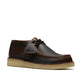 Clarks Originals Desert Nomad Leather Men's Dark Tan Shoes