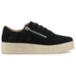 Hush Puppies Tara Suede Leather Women's Black Trainers