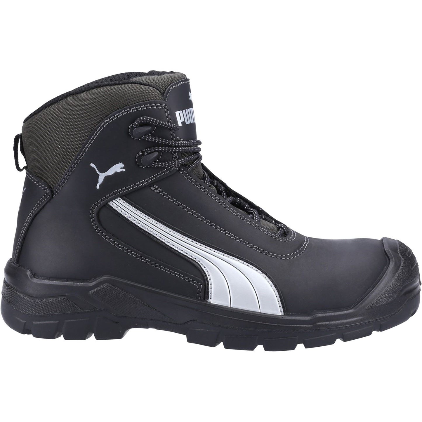 Puma Safety Men's Cascades Mid S3 Safety Boot in Black