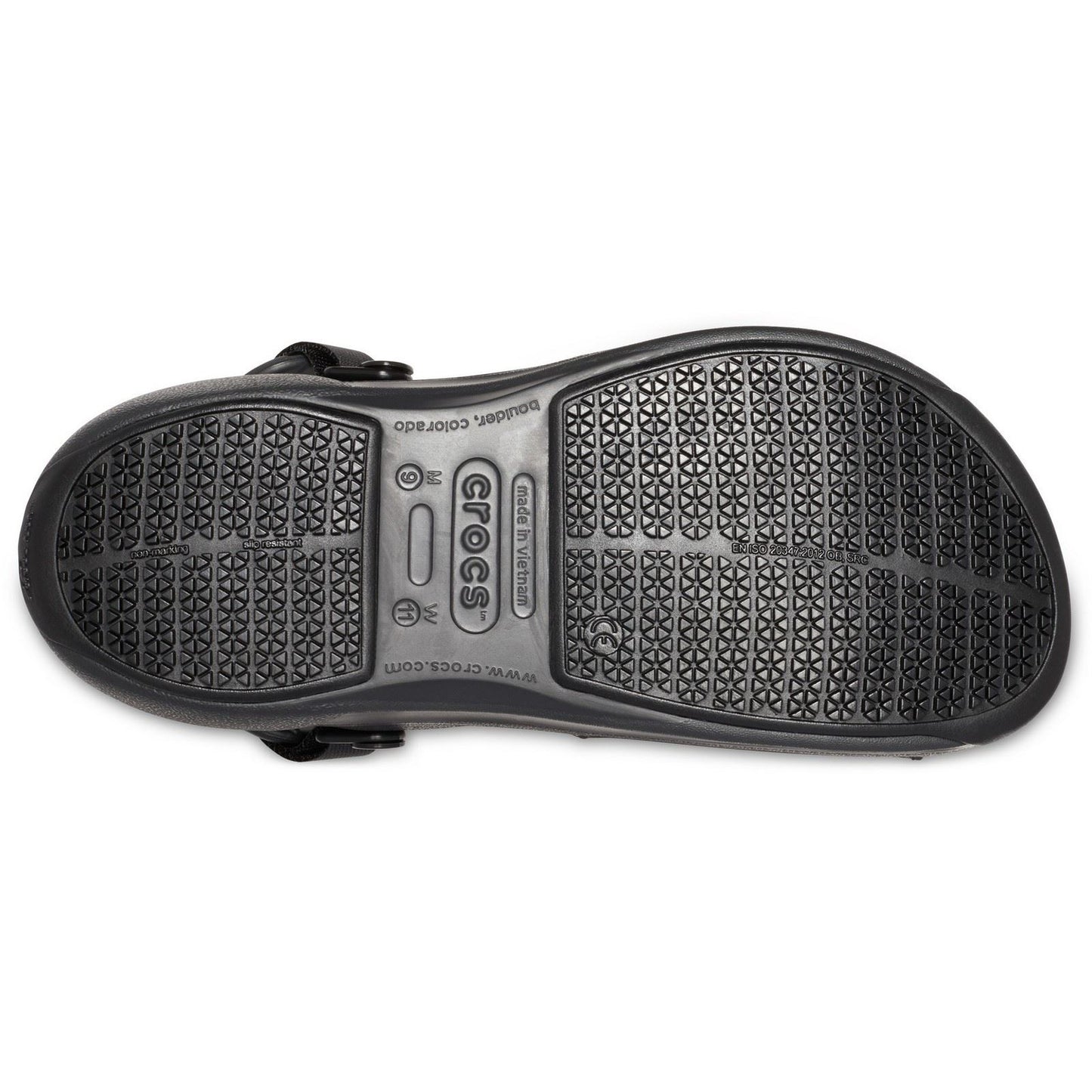 Crocs Bistro Pro Literide Clog Slip On in Black