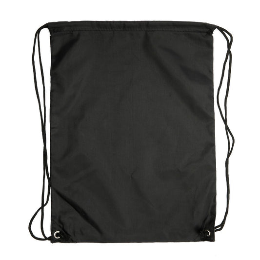 Kickers School PE Polyester Black Drawstring Bag