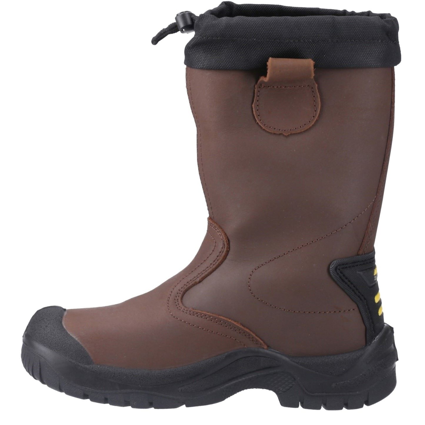 Amblers Safety FS245 Antistatic Pull On Safety Rigger Boot in Brown