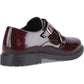 Hush Puppies Verity Hi-Shine Leather Women's Bordeaux Shoes