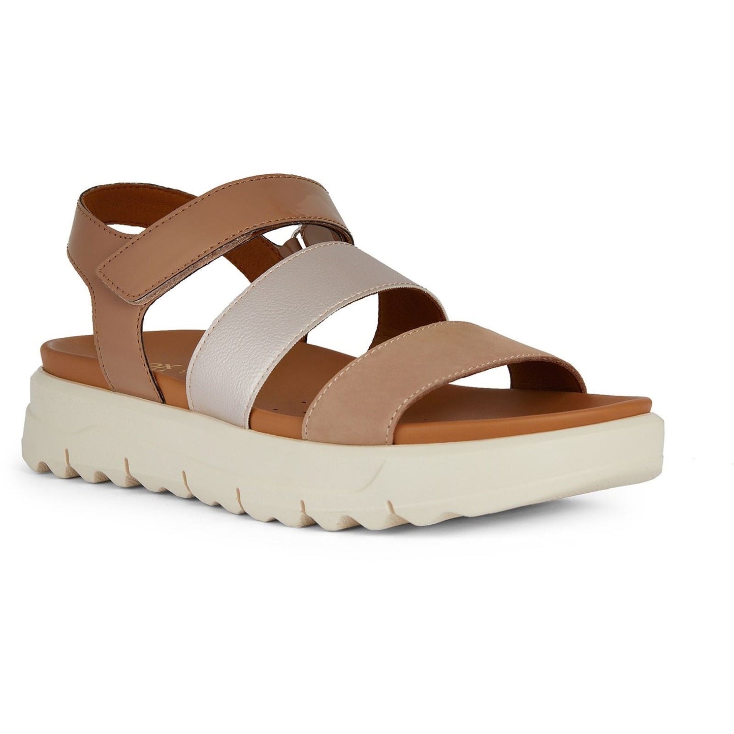 Geox Women's D Xand 2.1S B Sandals in Nude