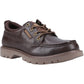 CAT Lifestyle Colorado Moc Toe Low Leather Men's Dark Brown Lace-Up Shoes
