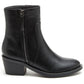 Rocket Dog Yonder Polyurethane Women's Black Heeled Ankle Boots