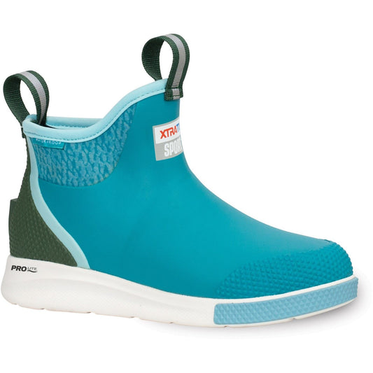 Xtratuf Women's Ankle Deck Boot Sport in Teal
