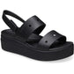 Crocs Brooklyn 4U Thermoplastic Women's Black Sandals