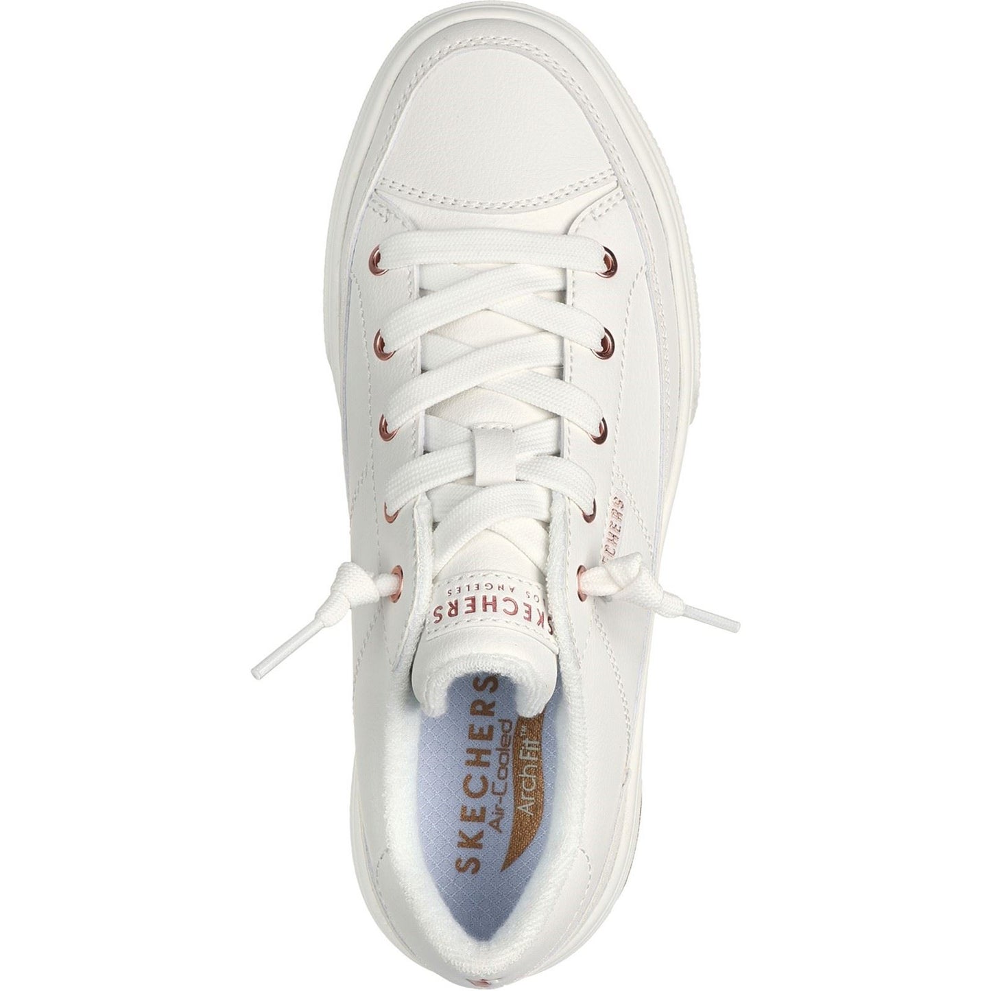 Skechers Women's Arch Fit Arcade On My Way Shoe in White