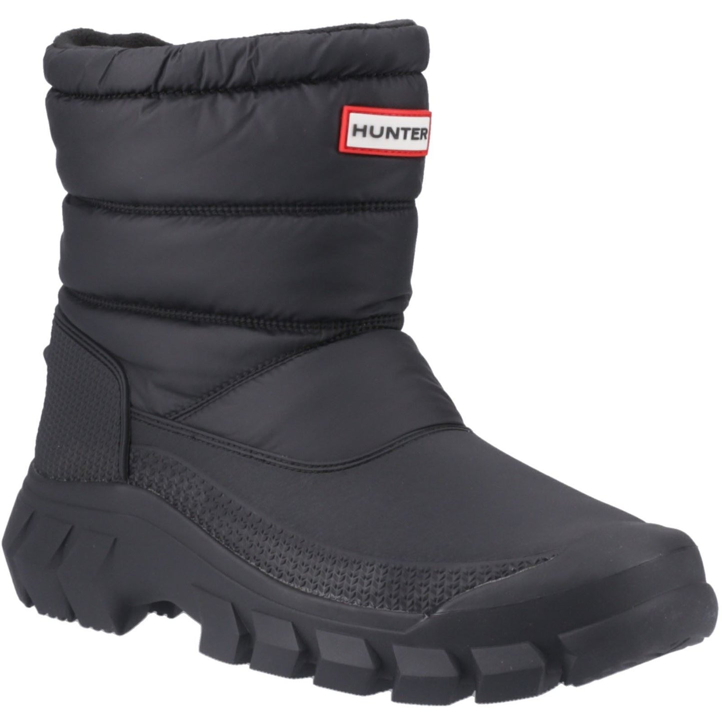 Hunter Men's Intrepid Short Snow Boot in Black