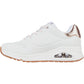 Skechers Women's Uno - Shimmer Away Trainer in White