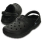 Crocs Unisex Classic Lined Clog in Black
