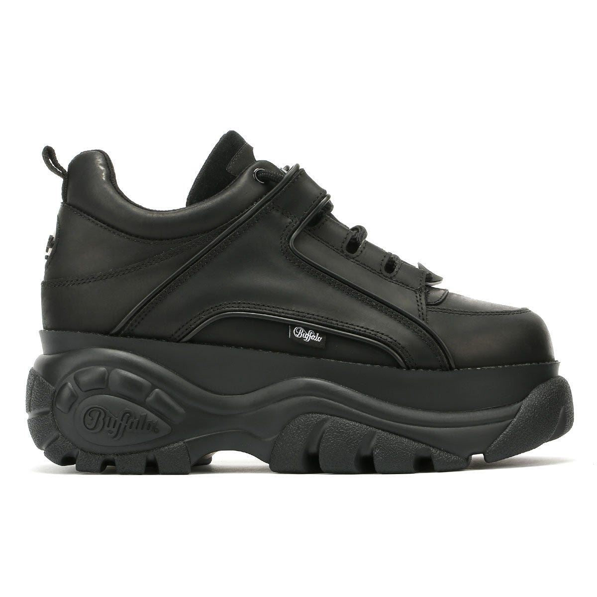 Buffalo London 1339-14 Womens Black Trainers