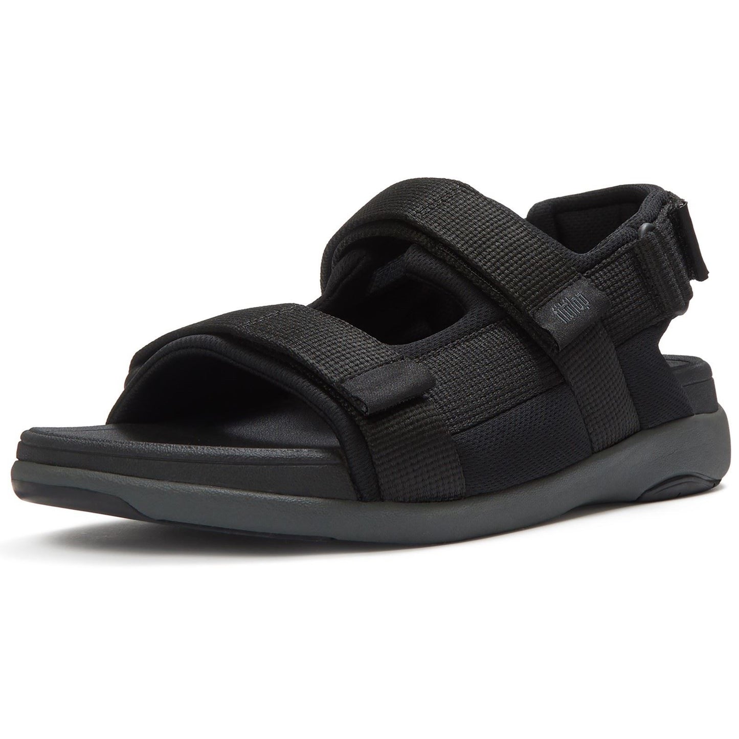 Fitflop F-Mode Go Polyester Men's Black Sandals