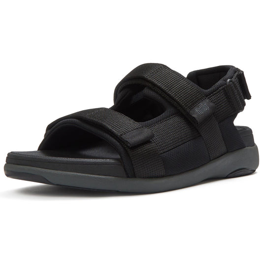 Fitflop F-Mode Go Polyester Men's Black Sandals