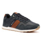 Ben Sherman - BS19018 MENS OWEN RETRO SHOE NAVY/TAN