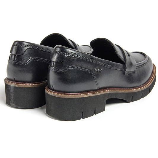 Pod Kaltin Leather Women's Black Loafers