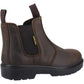 Amblers Safety FS128 Men's Brown Safety Boots - UK 10.5
