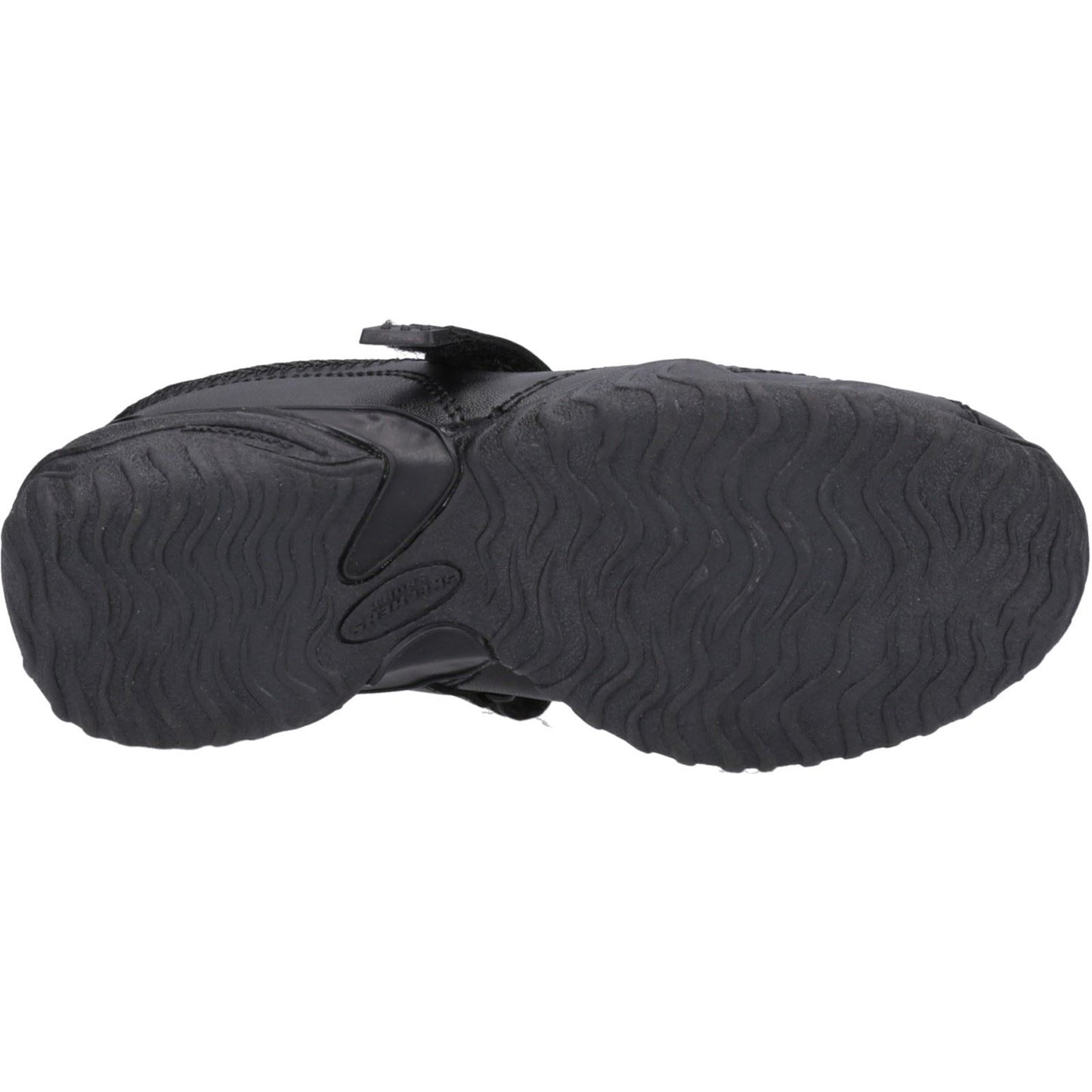 Skechers Velocity Pouty Leather Junior Black Shoes