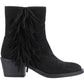 Rocket Dog Yankee Faux Suede Women's Black Heeled Ankle Boots