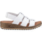 Hush Puppies Eden Gladiator Leather Women's White Sandals