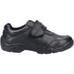 Hush Puppies Arlo Junior Boys Black Leather Shoes