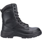Amblers Safety Combat Hi-Leg Waterproof Metal Free Boot in Black