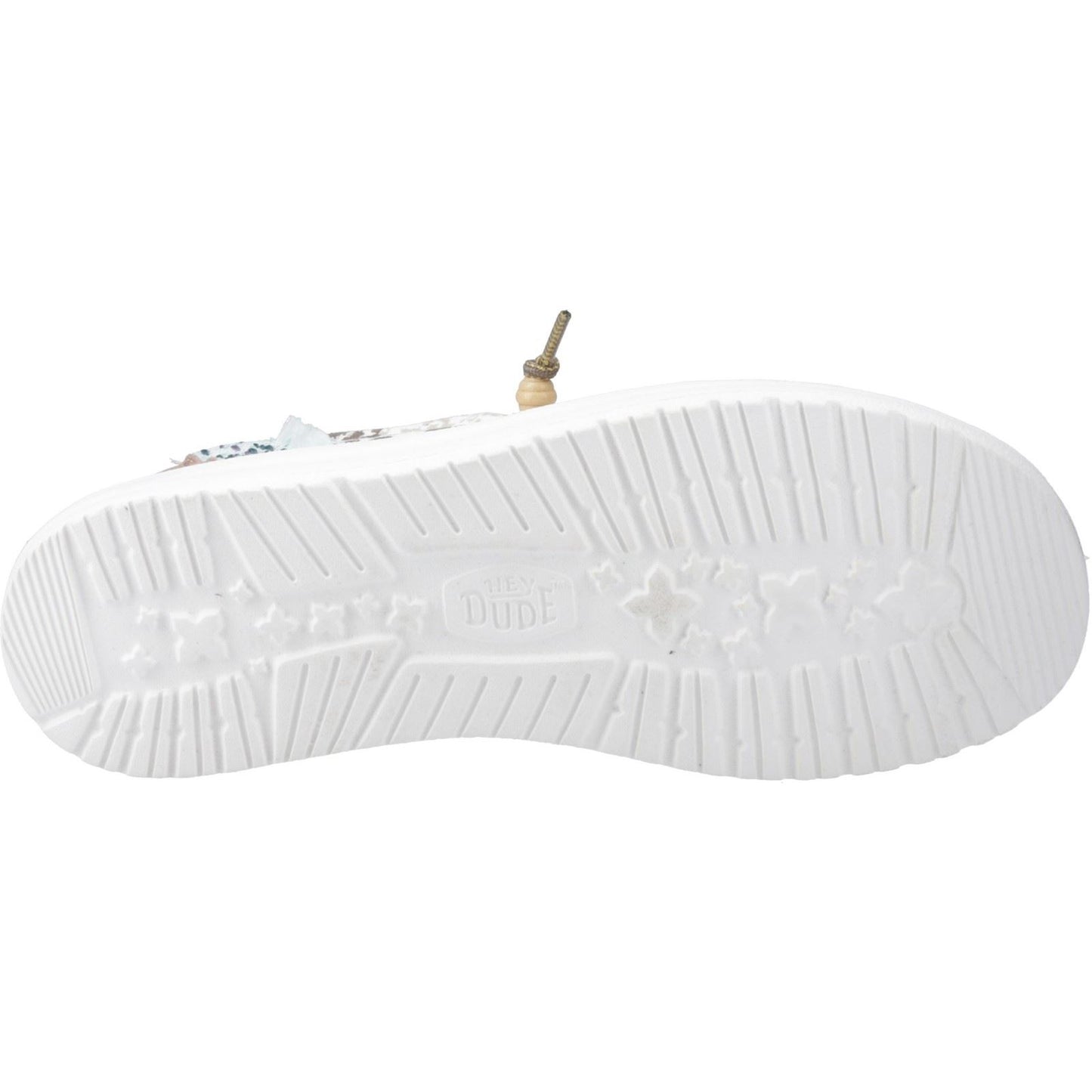 HEYDUDE Women's Wendy Disco Cow Shoes in Tan