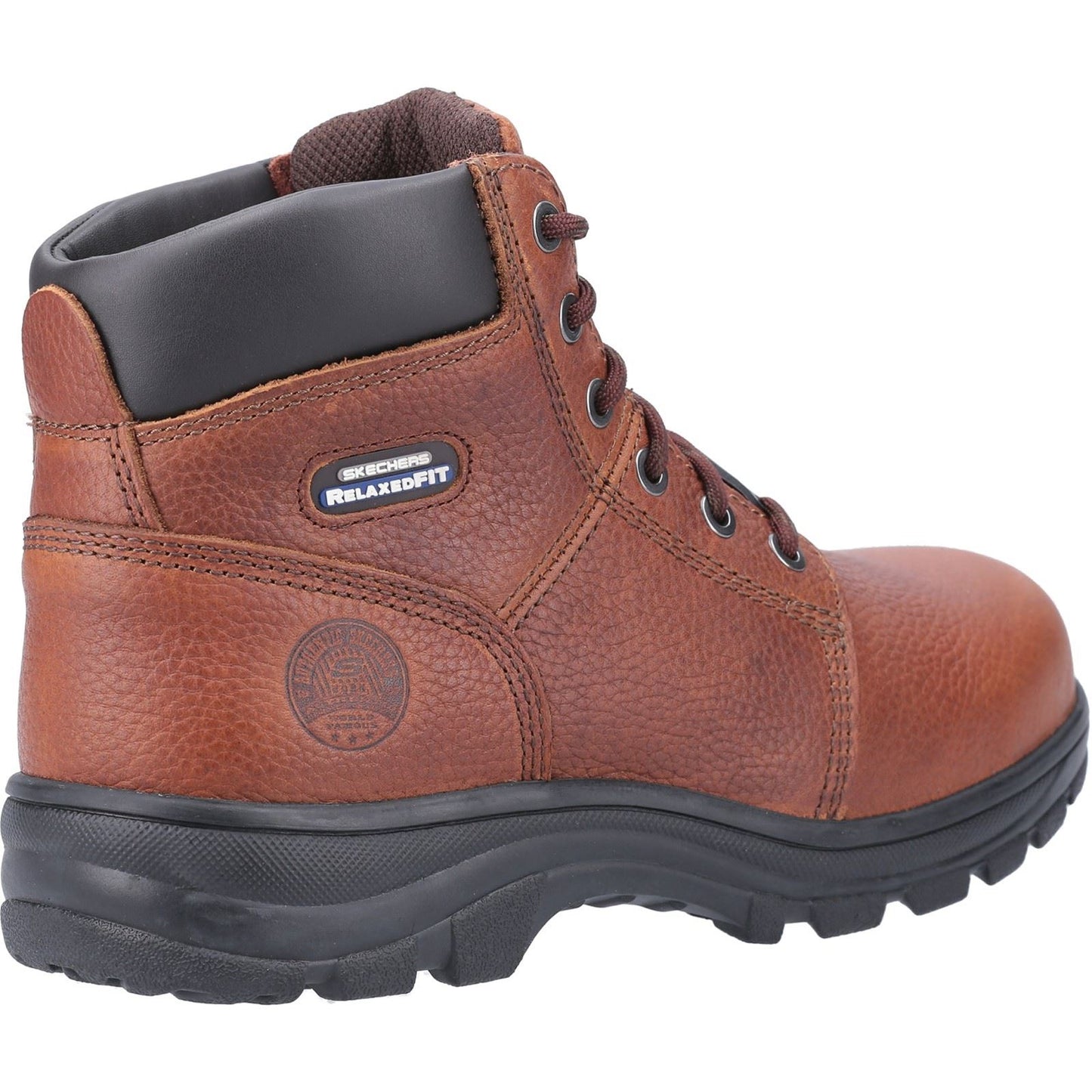 Skechers Workwear Workshire Leather Men's Brown Safety Boots