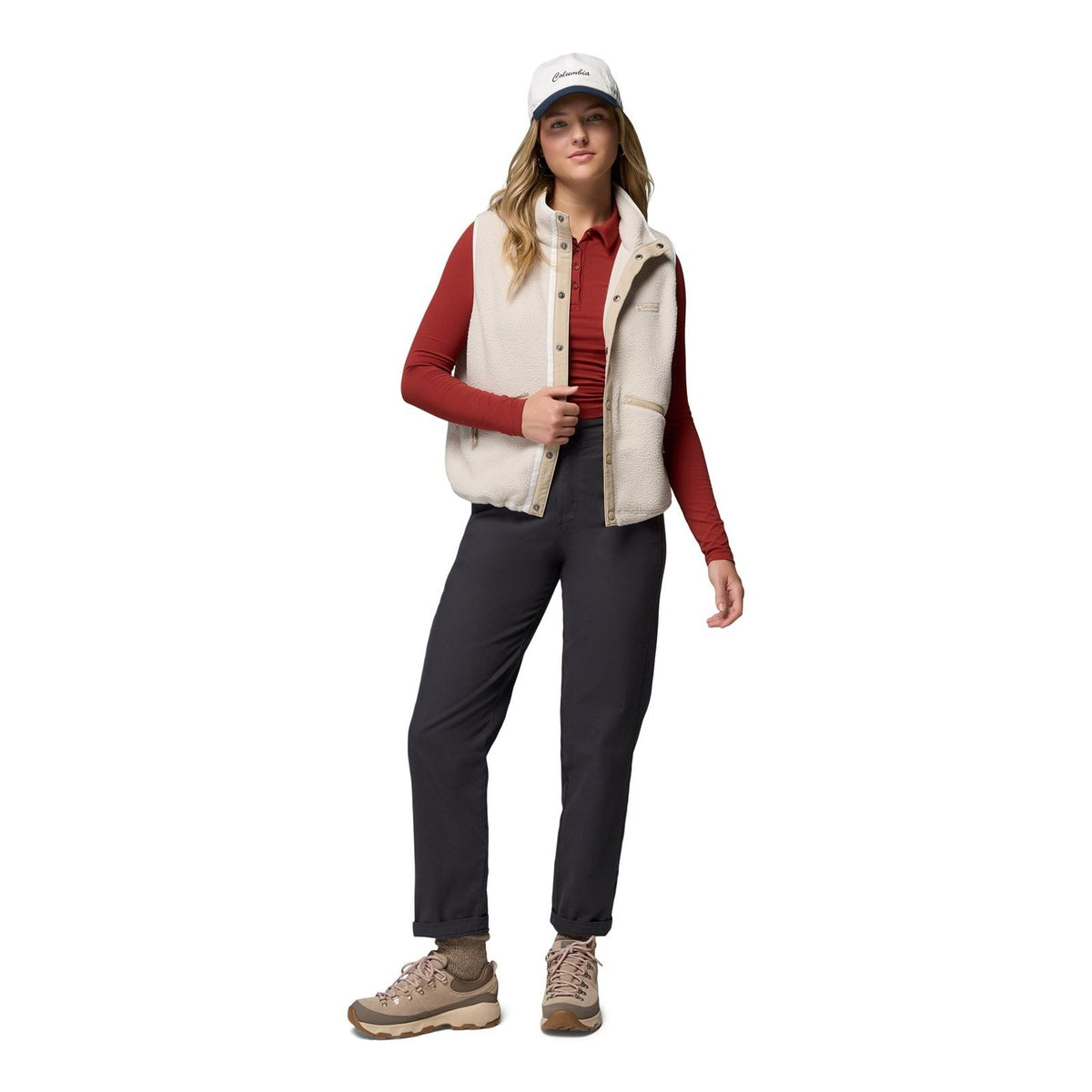Columbia Helvetia Vest Women's Beige Gilet