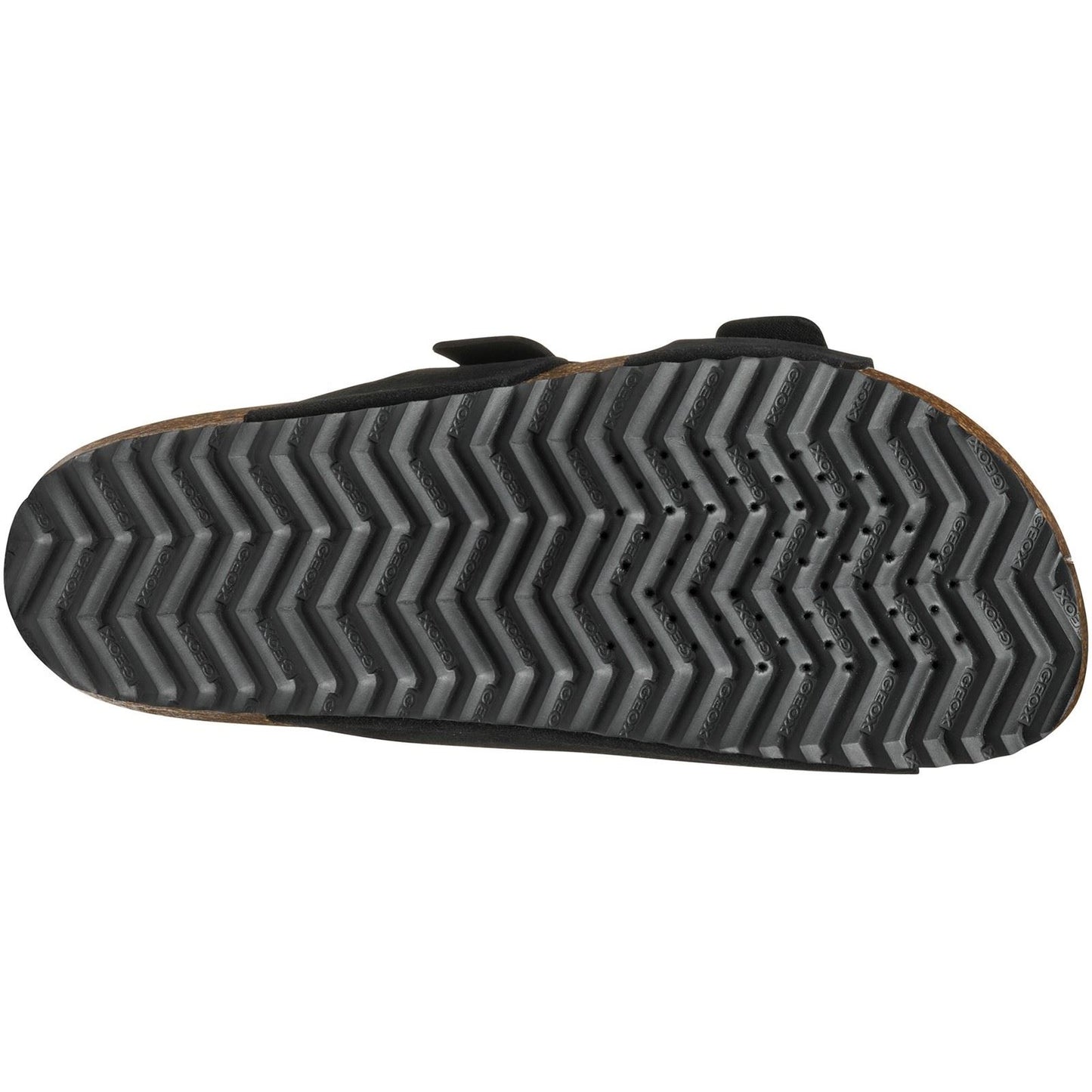 Geox D BRIONIA H Leather Women's Black Sandals