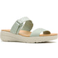 Hush Puppies Breathe Gore Leather Women's Sage Standard Sandals