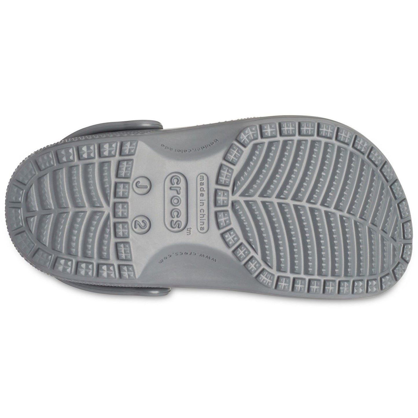 Crocs Kids' Classic Thermoplastic Slate Grey Loafers
