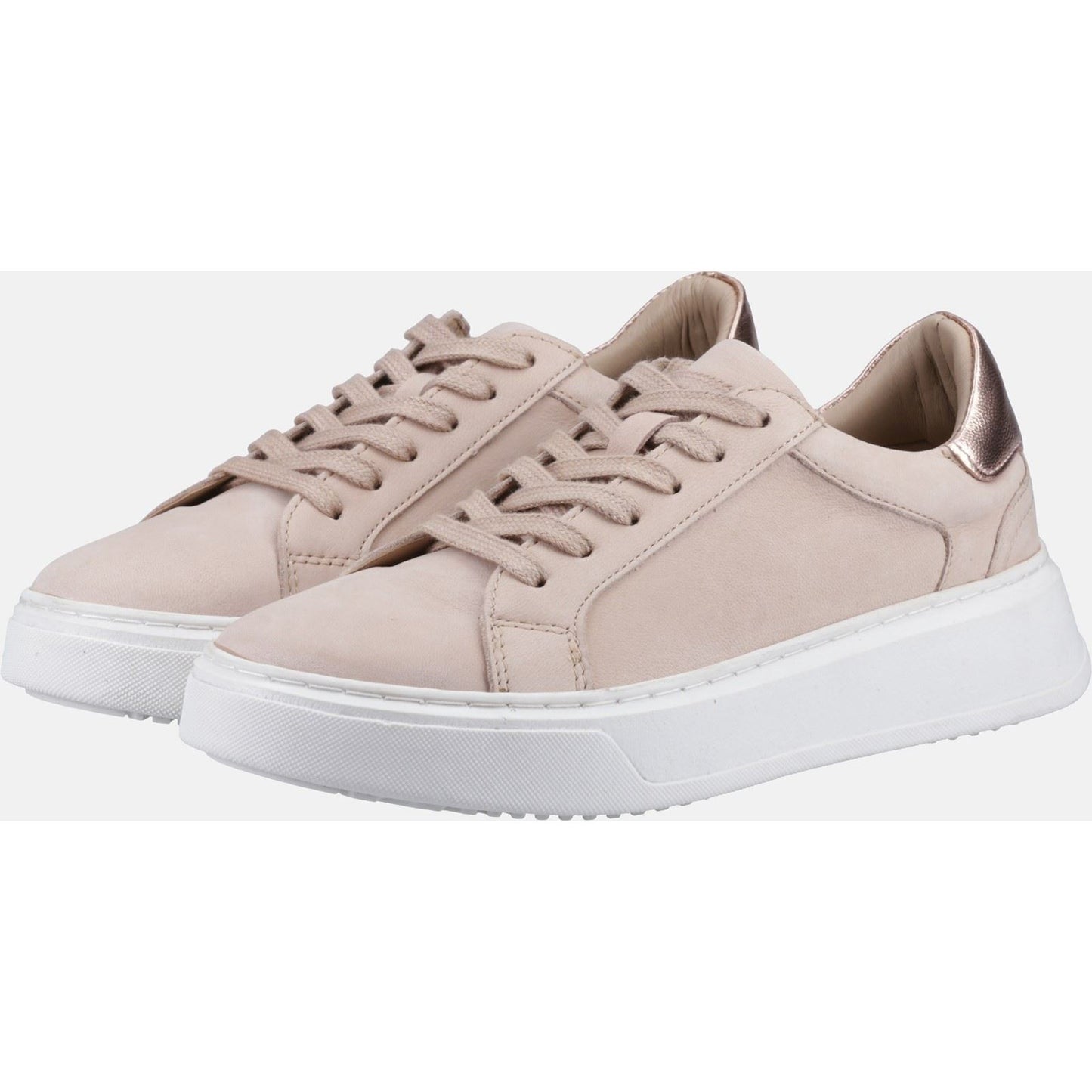 Hush Puppies Women's Camille Lace Cupsole in Blush