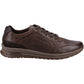 Hush Puppies Men's Joseph Shoe in Brown Leather