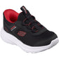 Skechers Bounder Pro Boy's Black/Red Trainers