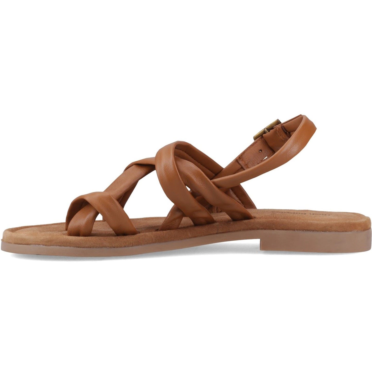 Hush Puppies Hope Leather Women's Tan Sandals