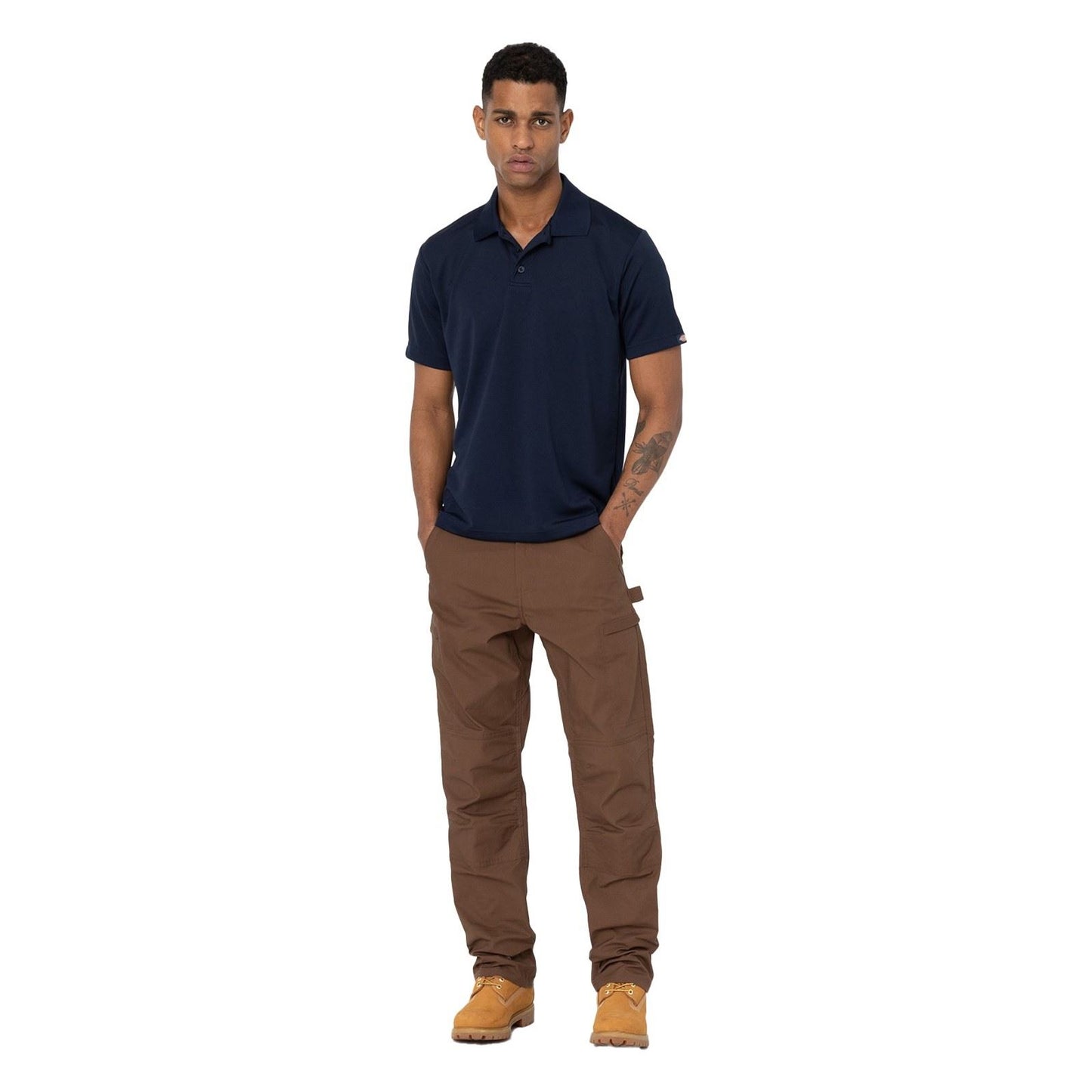 Dickies Men's Everyday Polo Shirt in Night Navy