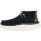 HEYDUDE Women's Wendy Peak Hi Suede Ankle Boots in Black