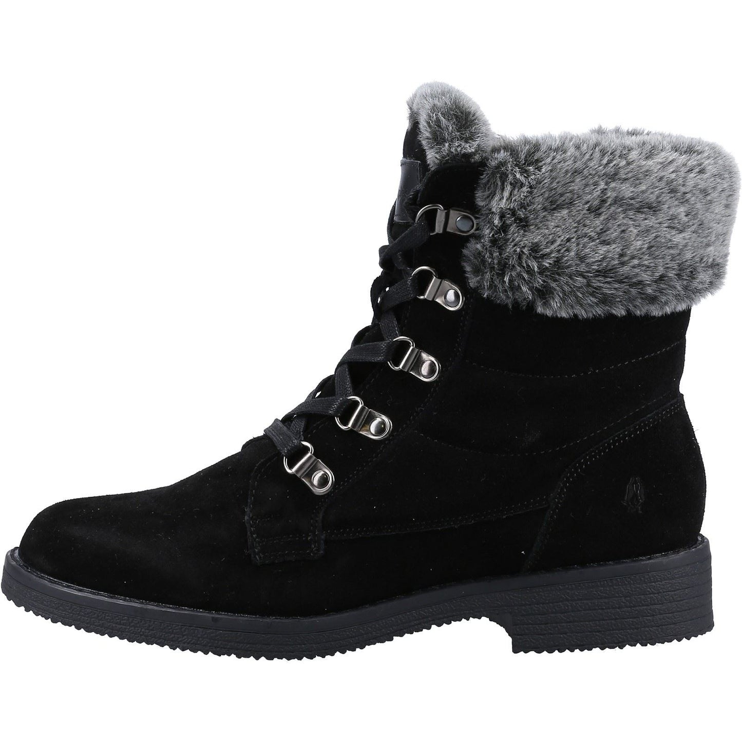 Hush Puppies Women's Florence Mid Boot in Black